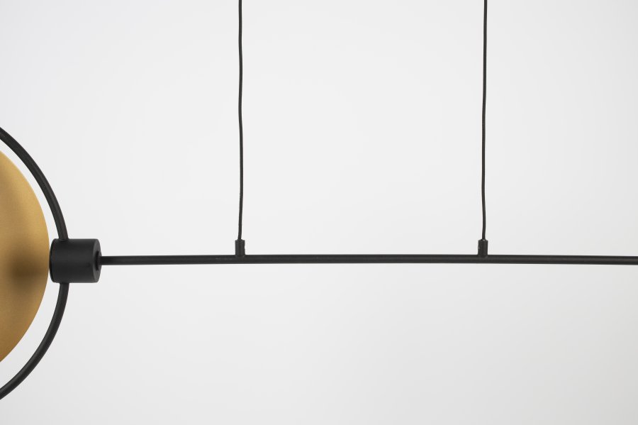 ZUIVER Sirius taklampe - svart jern