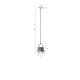 WHITE LABEL LIVING Aysa Tall taklampe - ekte aluminium