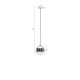 WHITE LABEL LIVING Aysa Wide taklampe - sort aluminium