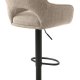 UNIQUE FURNITURE - COWLEY BAR STOOL LINEN
