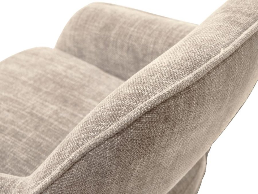 UNIQUE FURNITURE - COWLEY BAR STOOL LINEN