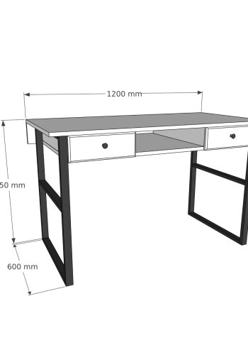 NORDVRK Allen arbeidsbord, valntt