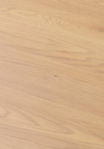 UNIQUE FURNITURE spisebord, rektangul�r - natur egemelamin og sort metal (90x160)