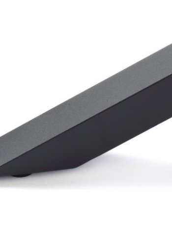 Cesura spisebord, rektangul�r - natur eg melamin og sort stjerne metal (90x160)