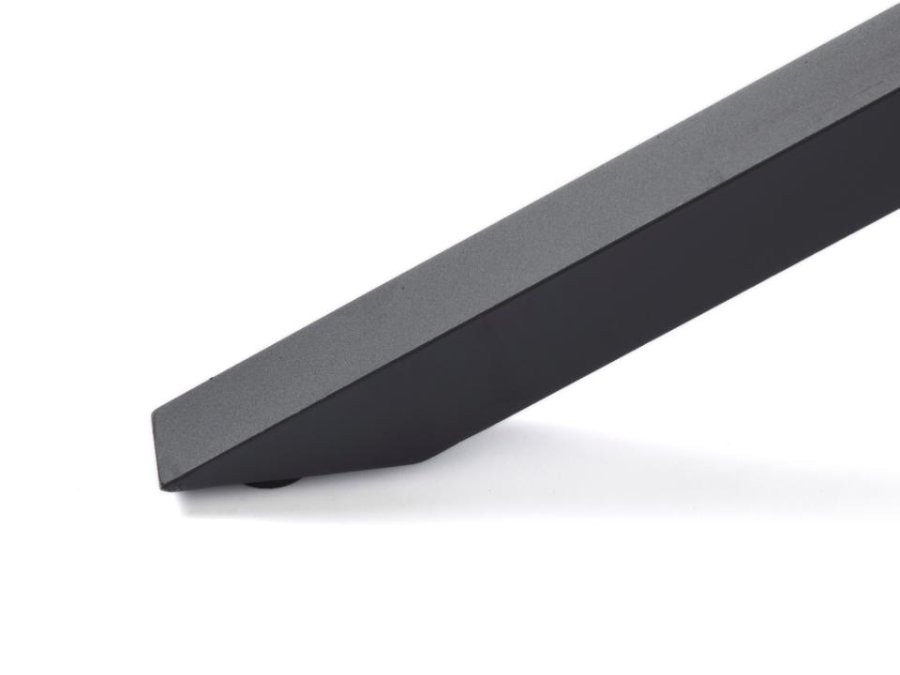 Cesura spisebord, rektangul�r - natur eg melamin og sort stjerne metal (100x200)