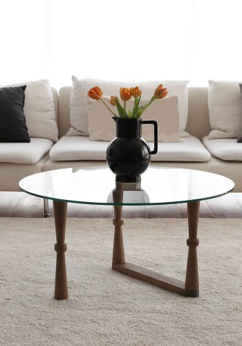 NORDVRK Yuvarlak salongbord, valntt