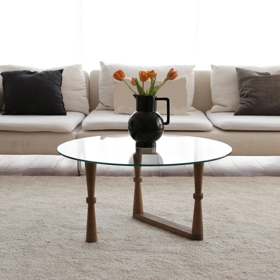 NORDVRK Yuvarlak salongbord, valntt