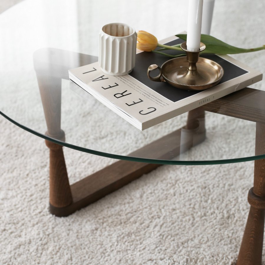 NORDVRK Yuvarlak salongbord, valntt