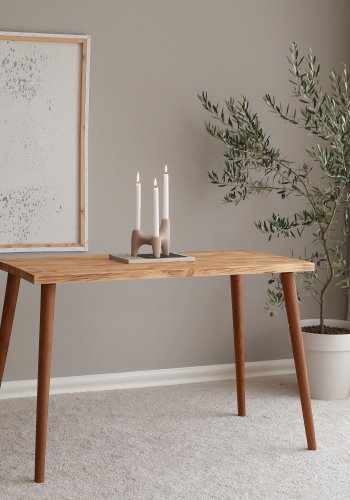 NORDVRK Koselig arbeidsbord, eik