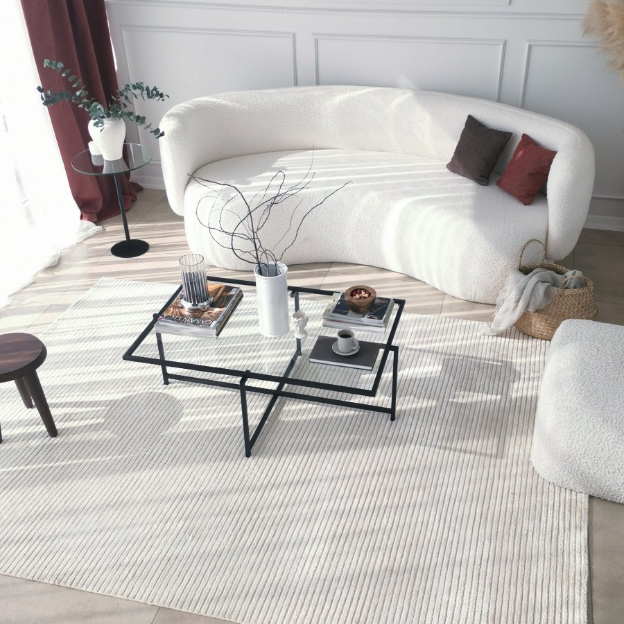 NORDVÄRK Sun sofabord, sort