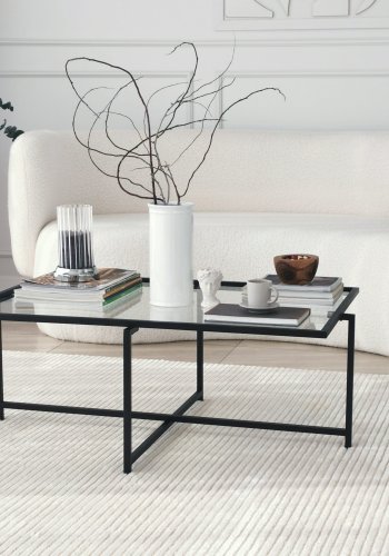 NORDVÄRK Sun sofabord, sort