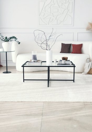 NORDVÄRK Sun sofabord, sort