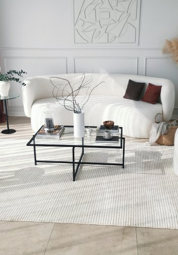 NORDVÄRK Sun sofabord, sort