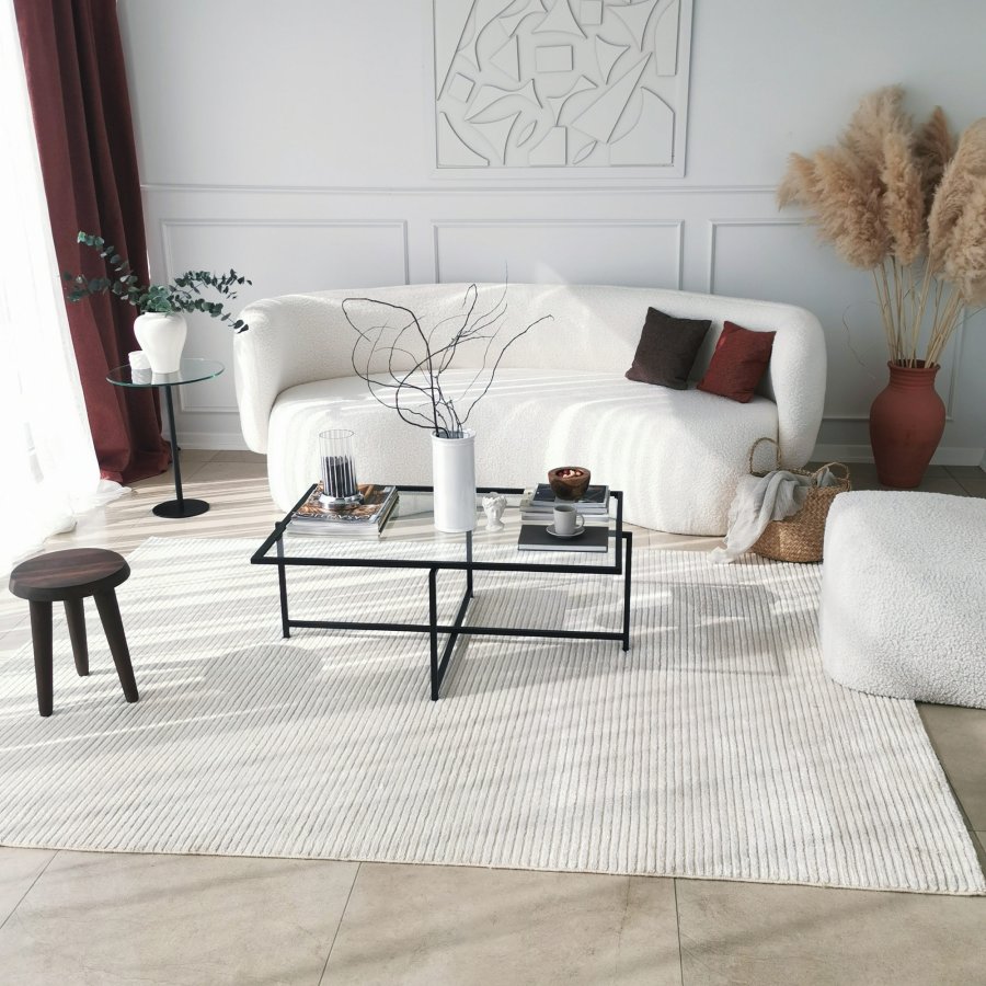 NORDVÄRK Sun sofabord, sort