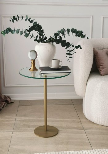 NORDVRK Sosialt salongbord, gull