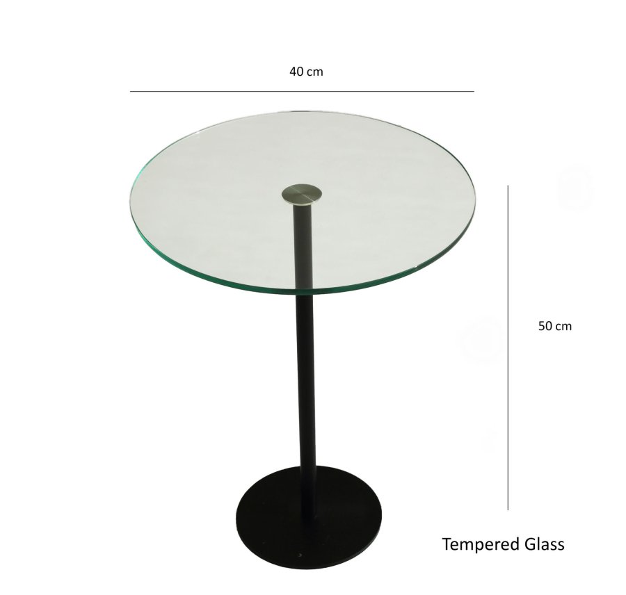 NORDVRK Sosialt salongbord, svart