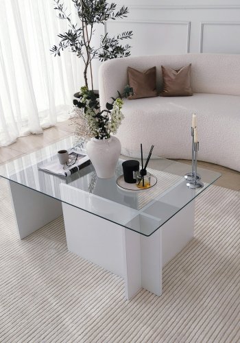 NORDVRK Escape sofabord, hvit