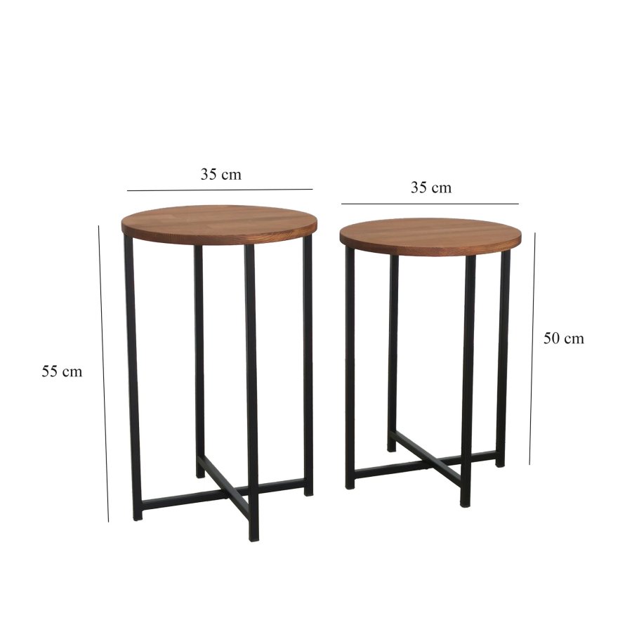 NORDVRK Neta Sofabord, Eik