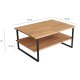NORDVRK Neta Sofabord, Eik