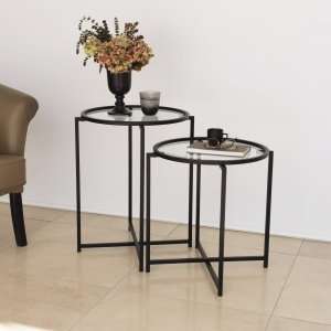 NORDVÄRK S412 Sidobord, Svart