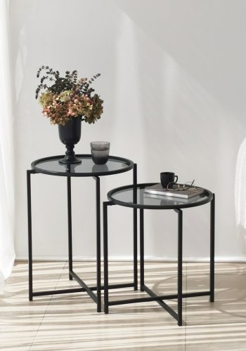 NORDVÄRK S412 Sidebord, Sort