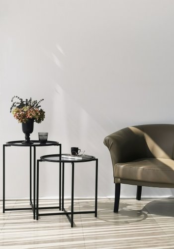 NORDVÄRK S412 Sidebord, Sort