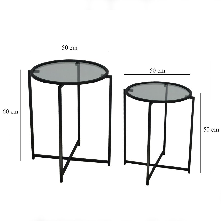 NORDVÄRK S412 Sidebord, Sort