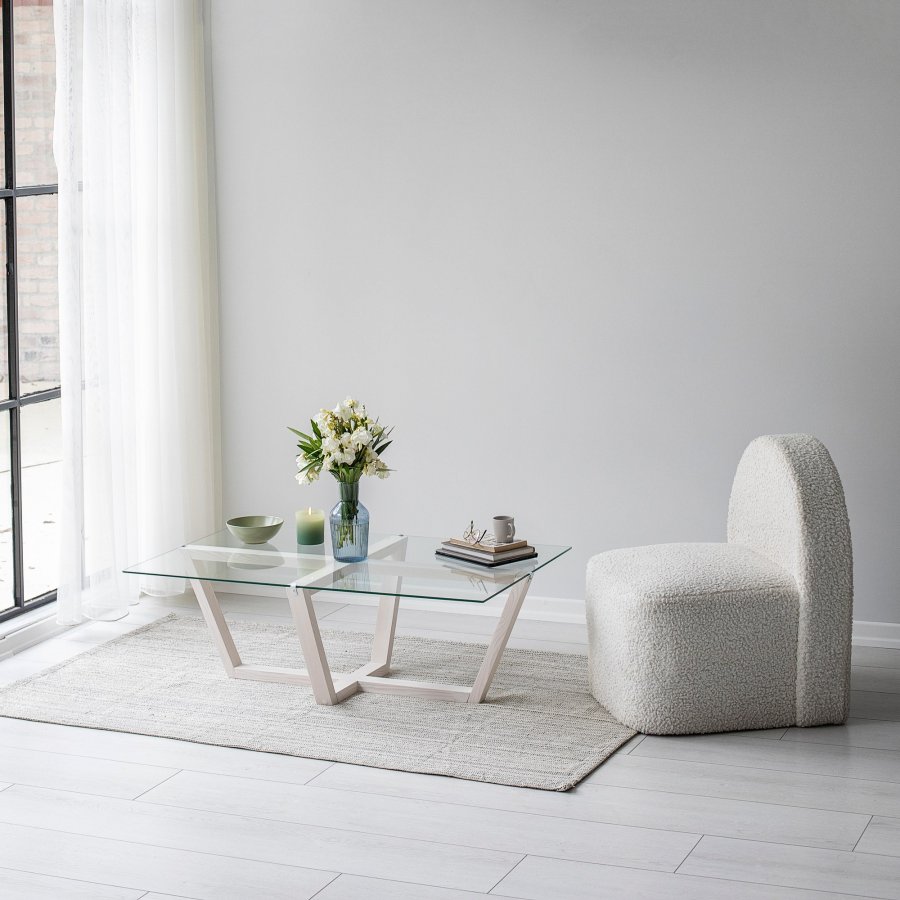 NORDVRK Amalfi salongbord, hvit