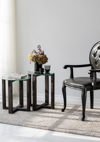 NORDVRK Amalfi sidebord, antrasitt