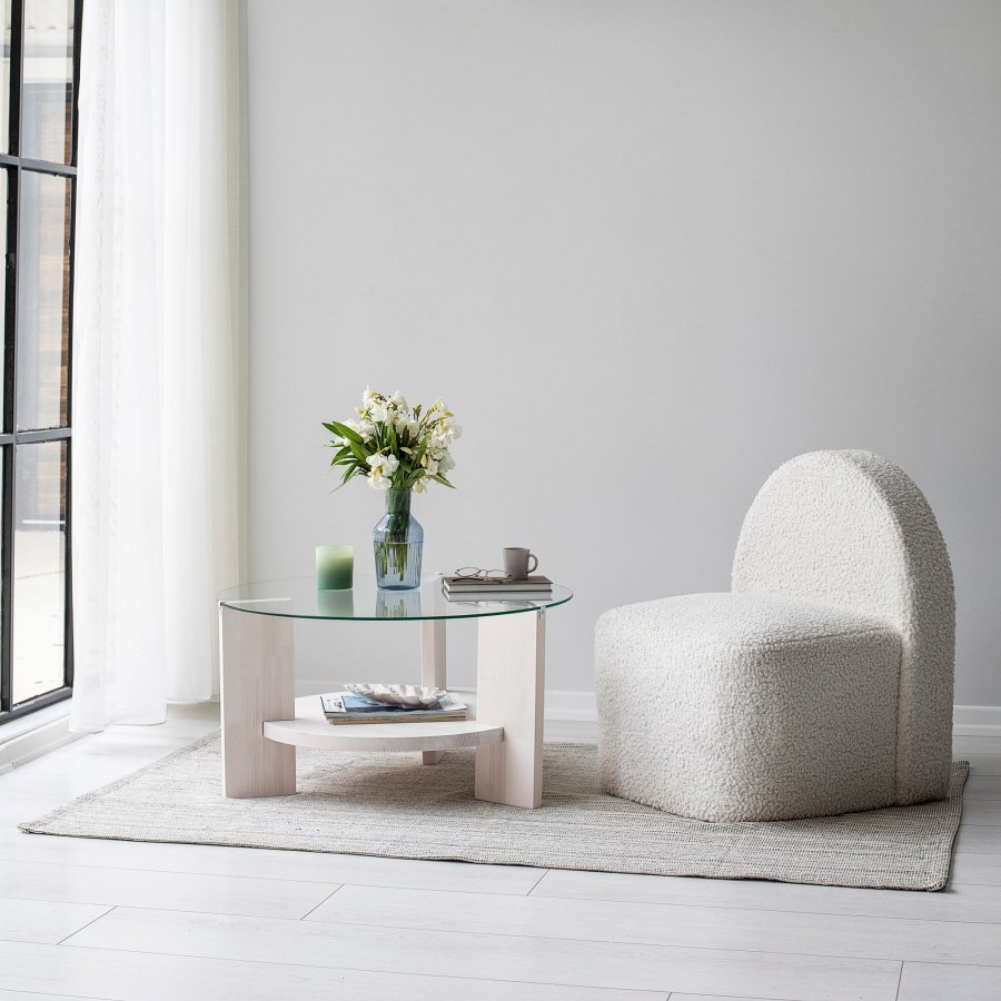 NORDVRK Mondo salongbord, hvit