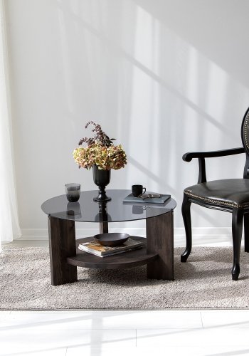 NORDVRK Mondo salongbord, antrasitt Mrk brun