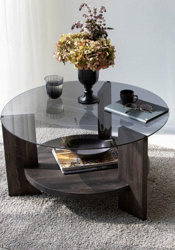 NORDVRK Mondo salongbord, antrasitt Mrk brun