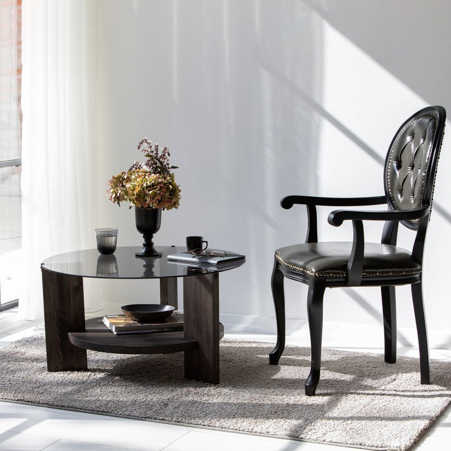 NORDVRK Mondo salongbord, antrasitt Mrk brun