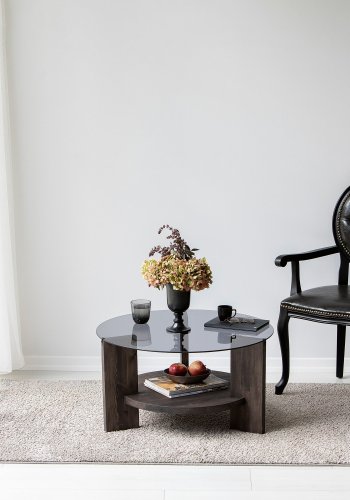NORDVRK Mondo salongbord, antrasitt Mrk brun
