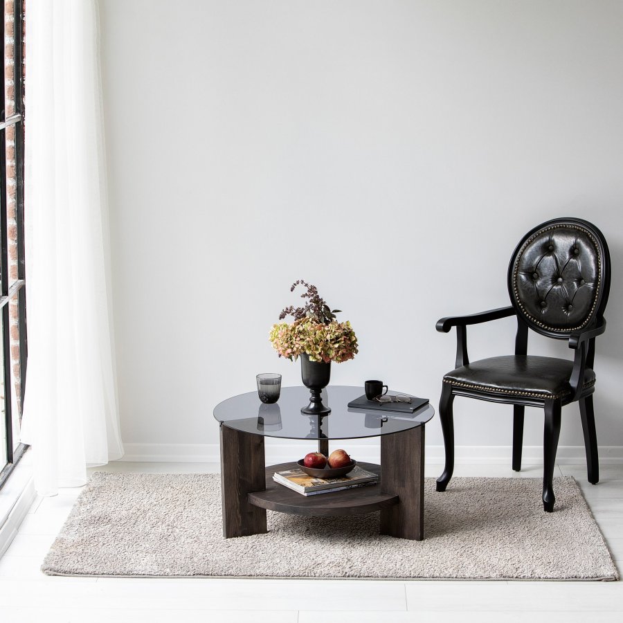 NORDVRK Mondo salongbord, antrasitt Mrk brun