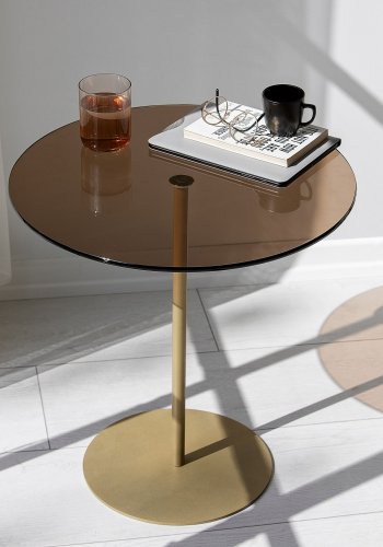 NORDVRK Chill sidebord, gull bronse