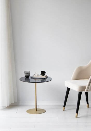 NORDVRK Chill sidebord, gull Mrk gr