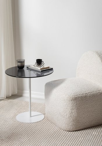 NORDVRK Chill sidebord, hvitMrkegr