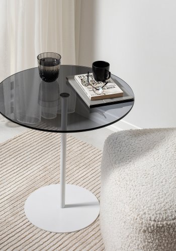 NORDVRK Chill sidebord, hvitMrkegr