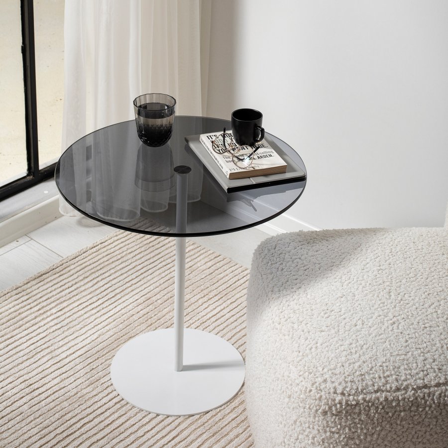 NORDVRK Chill sidebord, hvitMrkegr