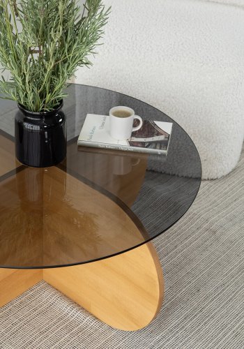 NORDVRK Bubble Sofabord, Eg