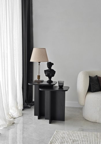 NORDVRK Blues sidebordsett, sort