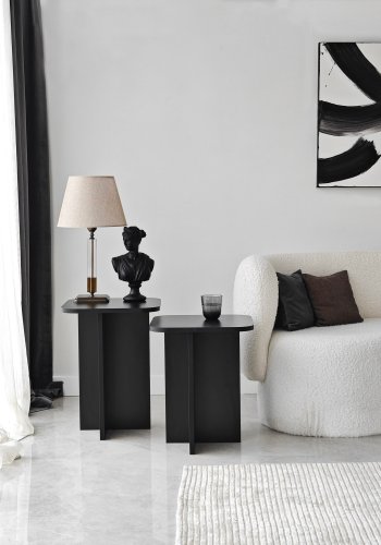 NORDVRK Blues sidebordsett, sort