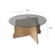 NORDV�RK Fj�ril - Safir Ek, Fume Soffbord