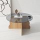 NORDV�RK Fj�ril - Safir Ek, Fume Soffbord