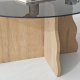 NORDV�RK Fj�ril - Safir Ek, Fume Soffbord