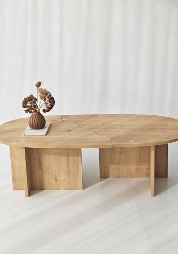 NORDV&Auml;RK Missisipi  Safir Eg sofabord