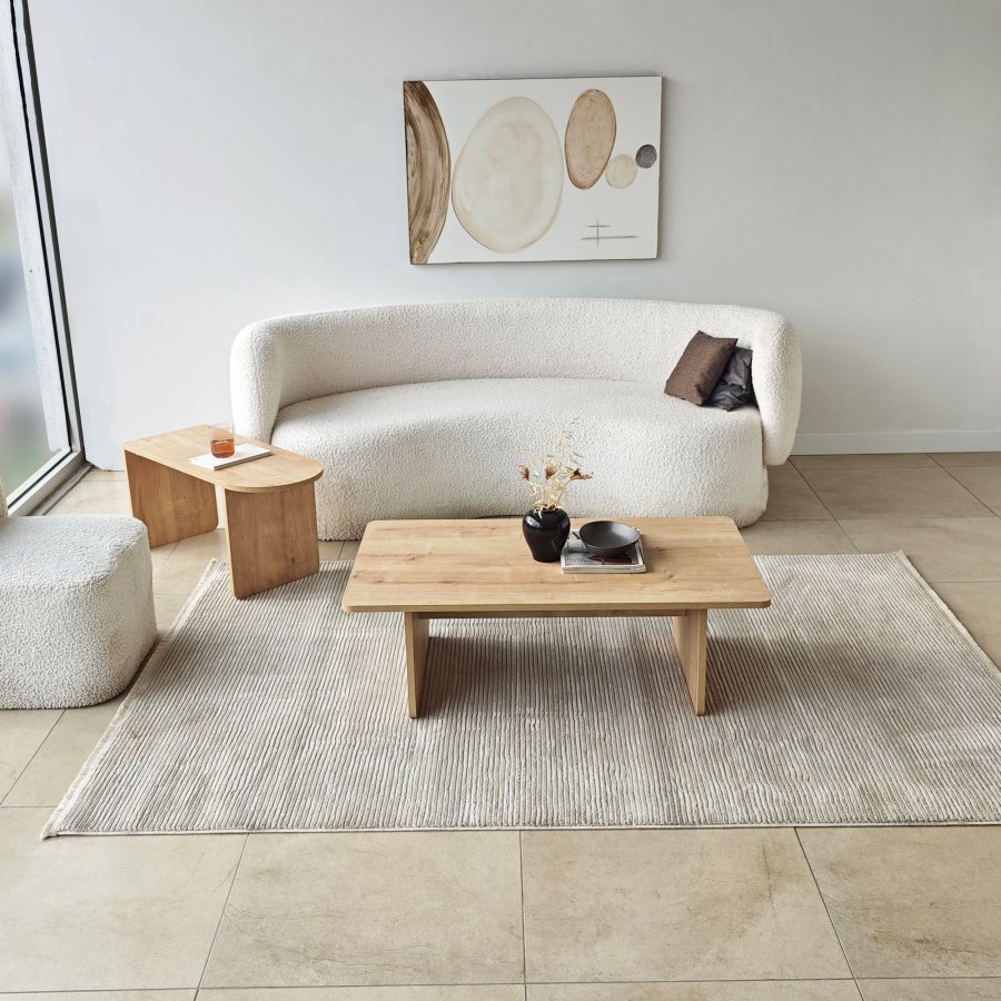 NORDV�RK Paris - Bronse, safir eik salongbordsett