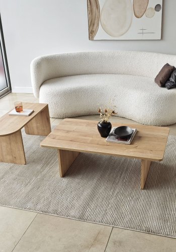 NORDV�RK Paris - Bronse, safir eik salongbordsett