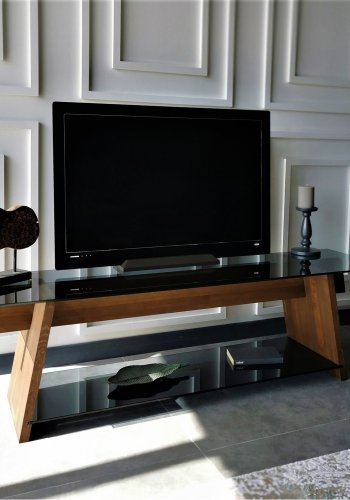 NORDVRK TV201 TV-stativ, valnttsort